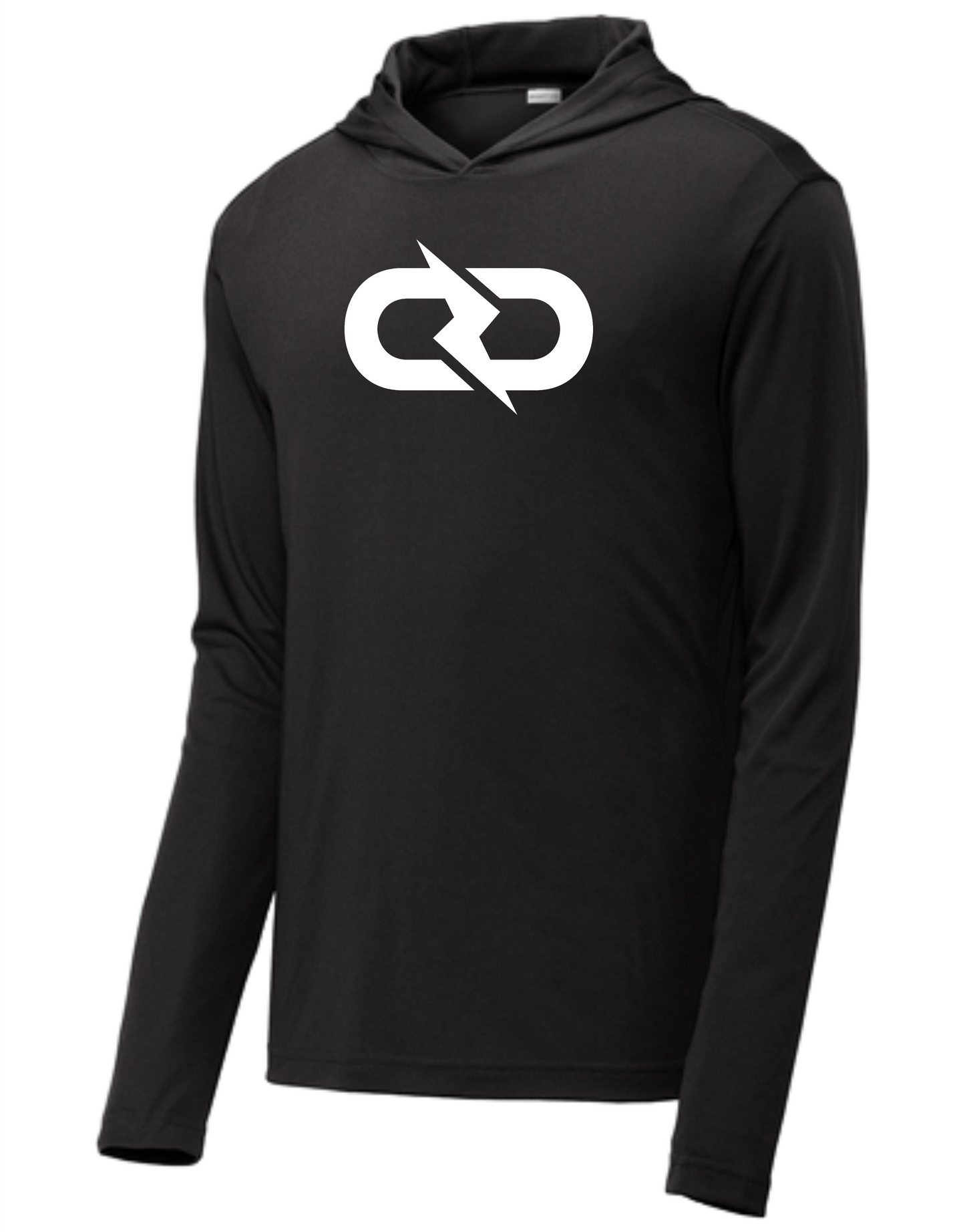 ODDZ Long Sleeve Athletic Hoodie Black